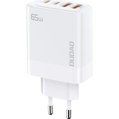 Ładowarka Dudao Ładowarka sieciowa GaN Dudao A65EU 2xUSB-A, 2xUSB-C PD 65W biała