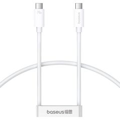 Kabel USB Baseus USB-C - USB-C 1.8 m Biały (BSU4921)