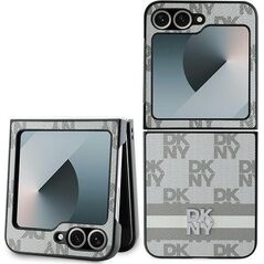 DKNY DKNY DKHCZF6PCPTSSE Z Flip6 F741 beżowy/beige Chequered Pattern Printed Stripes