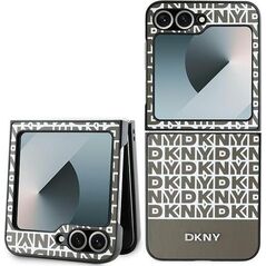 DKNY DKNY DKHCZF6PSOSPW Z Flip6 F741 brązowy/brown Repeat Pattern Bottom Stripe