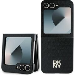 DKNY DKNY DKHCZF6PSHRPSK Z Flip6 F741 czarny/black Repeat Pattern Stack Logo