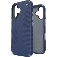 Speck Speck Presidio2 Grip - Etui iPhone 16 (Coastal Blue / Dust Grey / White)