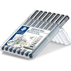 Στυλό STAEDTLER STAEDTLER pigment liner μαύρο 8ST κουτί