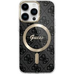 Guess Guess GUHMP16SH4STK iPhone 16 6.1" czarny/black hardcase IML 4G MagSafe