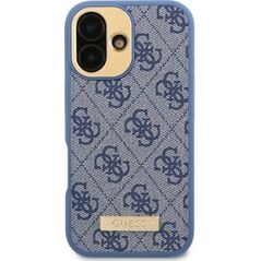 Guess Guess GUHMP16XU4GPRB iPhone 16 Pro Max 6.9" niebieski/blue hardcase 4G Logo Plate MagSafe