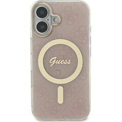Guess Guess GUHMP16XH4STP iPhone 16 Pro Max 6.9" różowy/pink hardcase IML 4G MagSafe