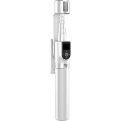 Selfie stick Dudao Kijek do selfie i statyw Dudao F18W pilot BT biały