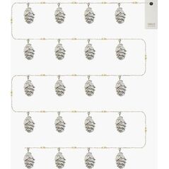Λαμπάκια χριστουγεννιάτικα Sirius Sirius Molly Cone χιόνι, 20LED, 2M+30 cm