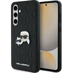 Karl Lagerfeld Karl Lagerfeld KLHCS24FEPGKLKCPK Sam S24  FE S721 czarny/black hardcase Monogram Karl&Chaoupette Head Pin