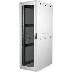 Szafa Roline ROLINE Serverschrank 48,26cm 19Zoll 42 HE 600x1000 BxT grau Plexiglas