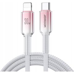 Kabel Joyroom S-A42 Crystal-Clear Series 30W USB-C / Lightning 1.2m biały