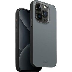 Etui UNIQ Lyden DS Apple iPhone 15 Pro Max Magclick Charging niebiesko-czarny/washed blue-black