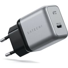 Ładowarka ŁADOWARKA SIECIOWA SATECHI 30W USB-C PD GAN WALL CHARGER ST-UC30WCM-EU (SZARA)