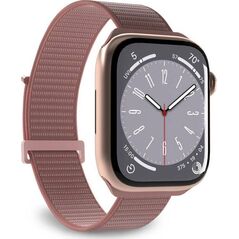 Puro Pasek PURO Nylon Sport Apple Watch 4/5/6/7/SE/8 40/41mm (Różowy)