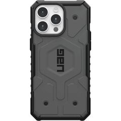 UAG Etui UAG Pathfinder MagSafe do iPhone 15 Pro Max - srebrny