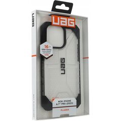 UAG Obudowa ochronna UAG Plasma - do iPhone 15 Pro Max przezroczysta - czarna ramka - Gwarancja bezpieczeństwa. Proste raty. Bezpłatna wysyłka od 170 zł.