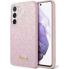 Guess Guess GUHCS24SHGGSHP S24 S921 różowy/pink hardcase Glitter Script
