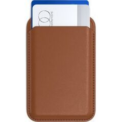 Satechi Podstawka Satechi Vegan-Leather Wallet Stand do Apple iPhone MagSafe brązowy