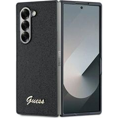 Guess Guess GUHCZFD6HGGSHK Z Fold6 F956 czarny/black 4G Glitter Script