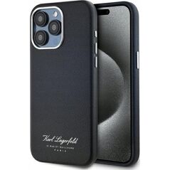Karl Lagerfeld KLHCP15XPGWCMKHK iPhone 15 Pro Max 6.7" hardcase black/black hotel RSG