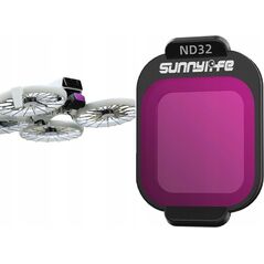 Filtr Pełny Szary ND32 NDx32 do Drona Dron DJI FLIP Etui na Filtr SunnyLife / FI962-32