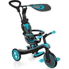 SMJ sport Rowerek Globber Teal Explorer Trike 4w1 czarno-niebieski
