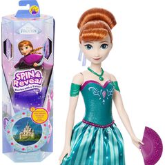 Disney Frozen Spin &amp| Reveal Anna's Surprise Set