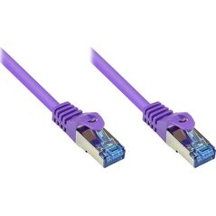 Καλώδιο Patch Cat.6A S/FTP HF Good Connections, μοβ, 3μ