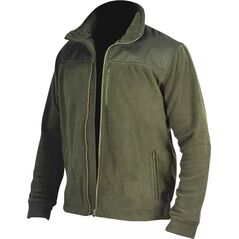 Dedra Bluza polarowa z wstawkami, 280g/m2, rozm.XXXL,kolor zielony