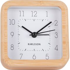 Karlsson Ξυπνητήρι με μπαμπού περίβλημα NEAT, 9 x 9 εκ.