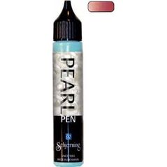Artequipment Σχερνινγκ Pearl Pen, Κόκκινο, υγρό, 3D εφέ, 28 ml, 1 τεμ.
