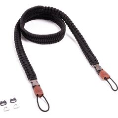 HP C-ROPE Λουράκι κάμερας Traveler από Paracord 125cm Silent Black λιανική
