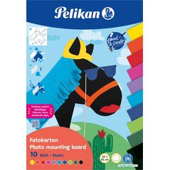 Μπλοκ Φωτογραφικού Χαρτονιού Pelikan Pelikan FOKA, 10 φύλλα, 23X33cm, f.s.