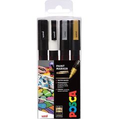 Posca uni-ball POSCA PC-3M Ακρυλικός Μαρκαδόρος 0.9 - 1.3 mm Πολύχρωμος