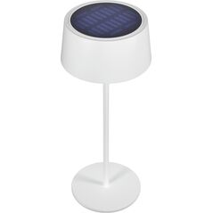 Ρυθμιζόμενο επιτραπέζιο φωτιστικό Realpower RealPower LED-Solar με μπαταρία, λευκό