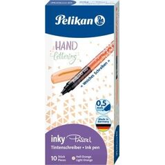 Στυλό μελάνης Pelikan Pelikan inky 273 παστέλ πορτοκαλί 10 τεμάχια κουτί