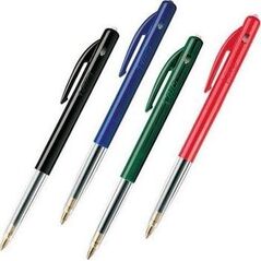 Στυλό Bic BIC M10 Original Medium μπλε - με μηχανισμό κλικ - (4 τεμ.)