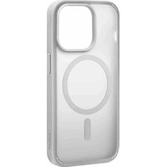 Puro Θήκη σιλικόνης Puro Gradient MagSafe για iPhone 15 Pro - ασημί