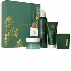 RITUALS SET (BODY CREAM 100 ML + SCENTED CANDLE 140 GR + BODY SCRUB 125 GR + FOAMING SHOWER GEL 200ML)