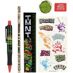 Σετ Είδη Γραφείου Insight Editions ThumbsUP! - 5 τεμ - TMNT - Mayhem