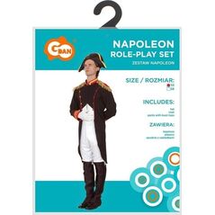 Strój dla dorosłych Napoleon rozm.52