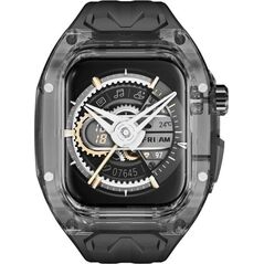 Apple WiWU - Pasek do smartwatcha Wi-WB014 2w1 Armor Watch Band 49mm - czarny