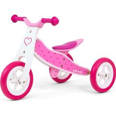 Milly Mally Jeździk 2w1 Look Hearts