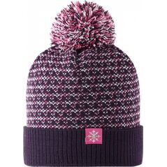 Lassie by Reima LASSIE Beanie Rebeca Dark plum 728783-4951-46/48