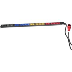 Πολύπριζο SMART PDU 0U, βύσμα IEC 60309 32A/400V, πρίζες 18xC13 10A/250V, 6xC19 16A/250V, 32A 14059102 5907772596876