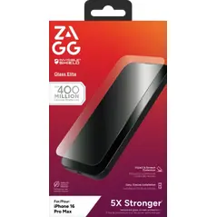 ZAGG InvisibleShield Glass Elite Apple iPhone 16 Pro Max