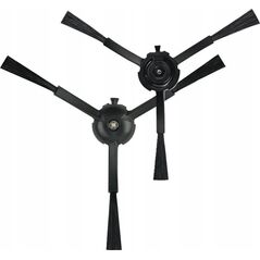 2x Szczotka Szczoteczka Boczna Czyszcząca Do Roborock S8 S8+ S8 Pro Ultra / Czarny