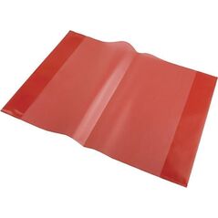 Panta Plast Okładka na zeszyt A5 PP czerwony (10szt) uniwersalny