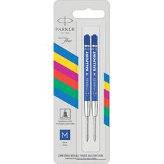 Parker 1x2 Parker Quinkflow Basic Ballpoint Pen Refill M blue