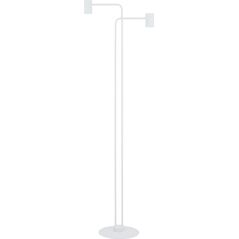 Lampa podłogowa Sigma Metalowa lampa podłogowa Luis do jadalni stojąca biała